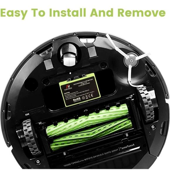 14.4V 3200mAh i7 Battery Replacement for iRobot Roomba e and i Series 7 i7+ i8 - Picture 4 of 6